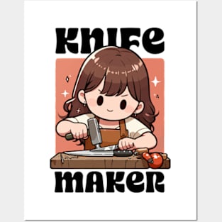 Knife Maker Posters and Art